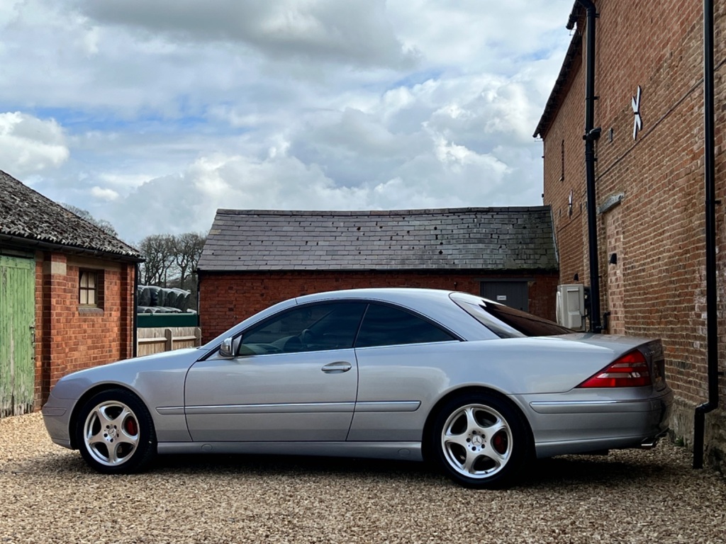Mercedes-Benz CL Cl500 Blue #5