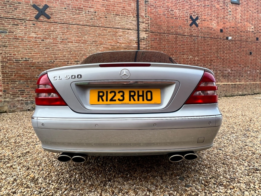 Mercedes-Benz CL Cl500 Blue #4