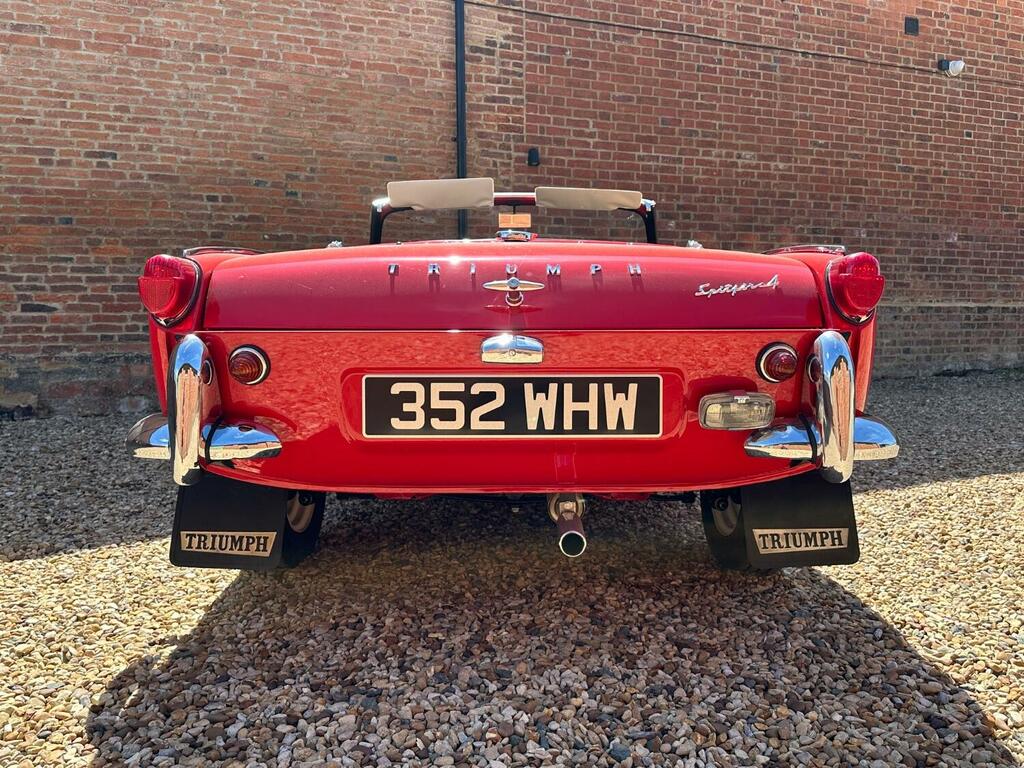 Triumph Spitfire Convertible  Red #4