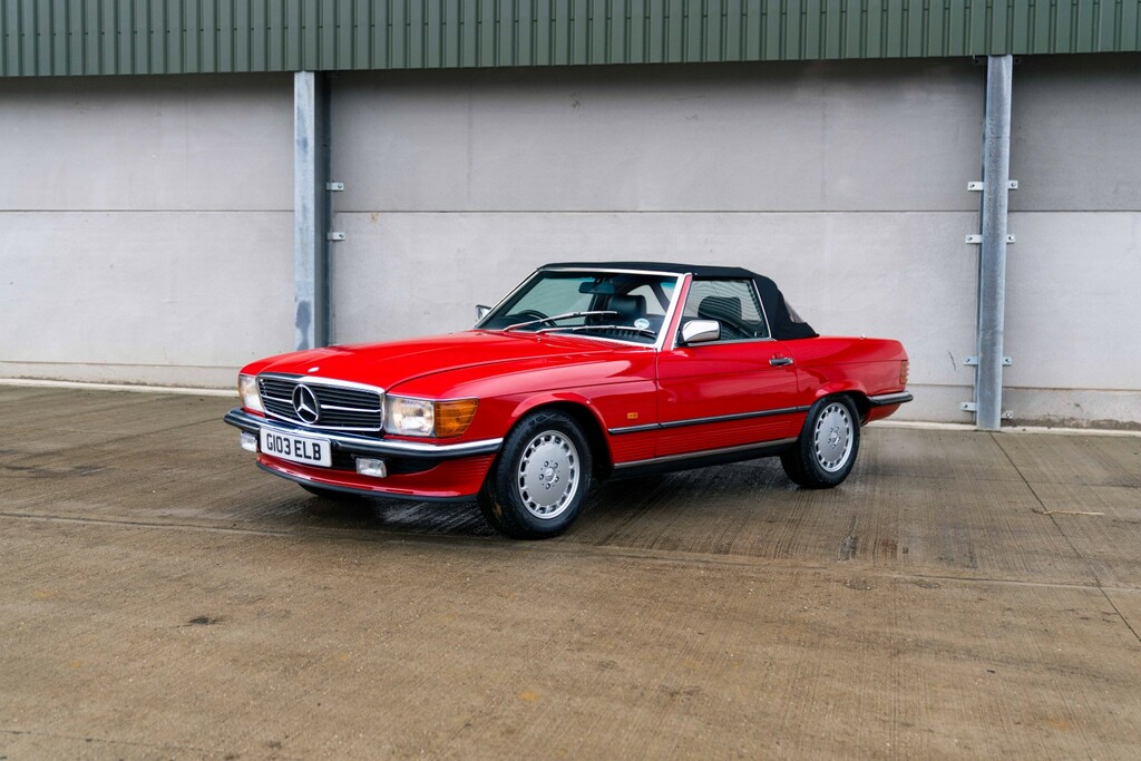 Mercedes-Benz 300 3.0 Sl Red #14