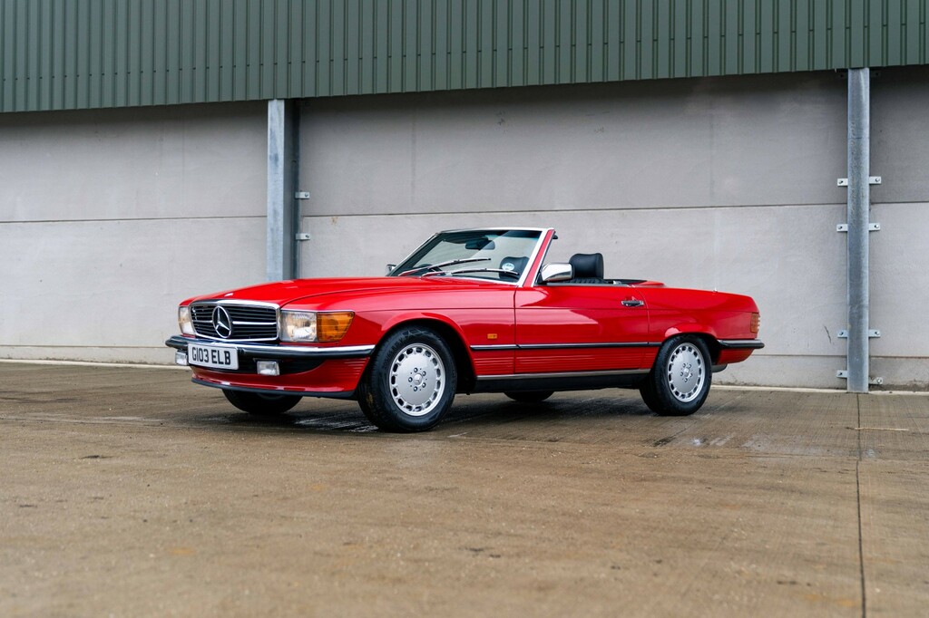 Mercedes-Benz 300 3.0 Sl Red #12