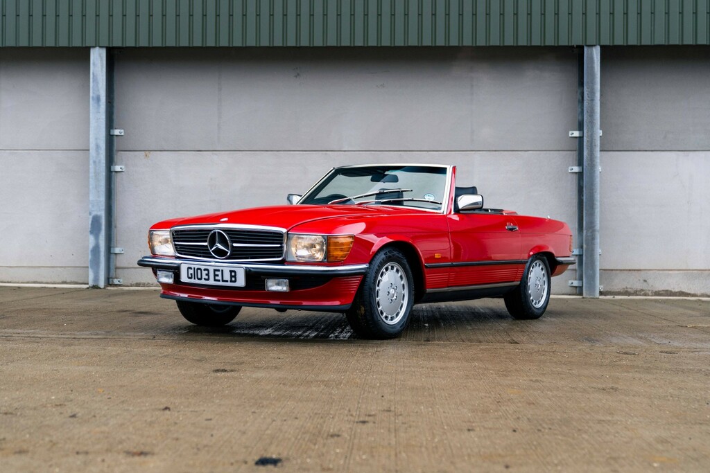 Mercedes-Benz 300 3.0 Sl Red #10