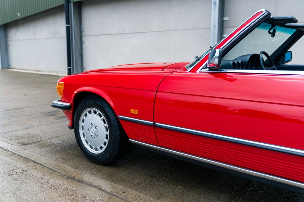 Mercedes-Benz 300 3.0 Sl Red #34