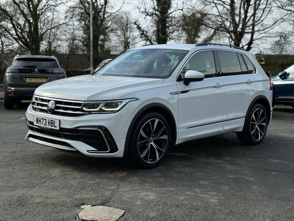 Volkswagen Tiguan 1.5L R-line Dsg WH73HBL White #3
