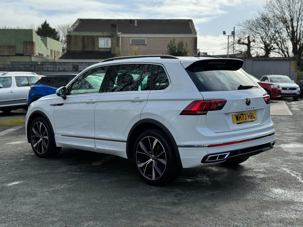 Volkswagen Tiguan 1.5L R-line Dsg WH73HBL White #5
