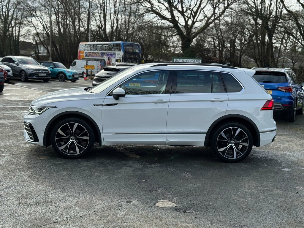 Volkswagen Tiguan 1.5L R-line Dsg WH73HBL White #4
