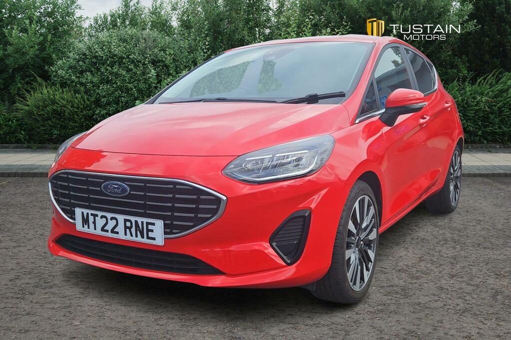 Ford Fiesta Ford Fiesta 1.0T Ecoboost Mhev Titanium Vignale... MT22RNE Red #6