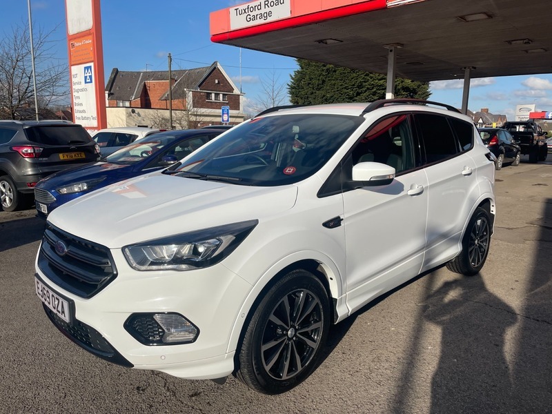 Ford Kuga St-line Tdci EJ69OZA White #2
