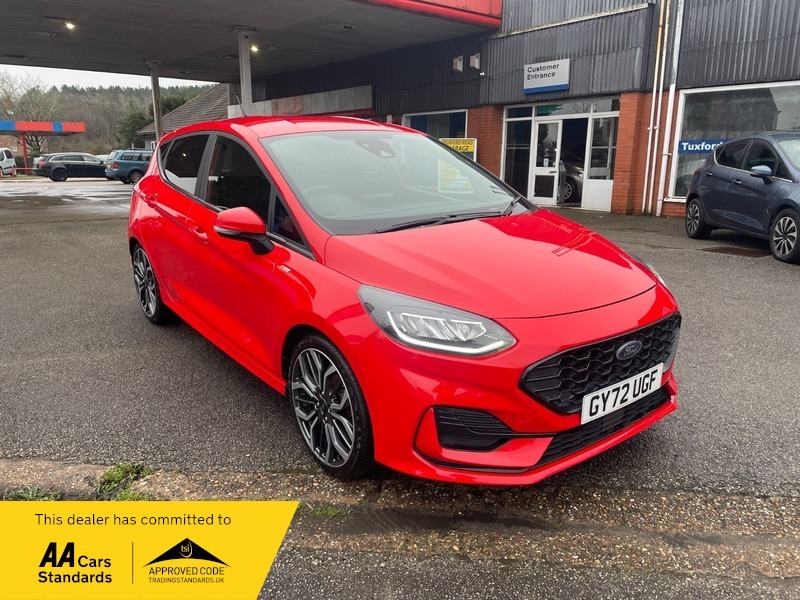 Ford Fiesta St-line X Red