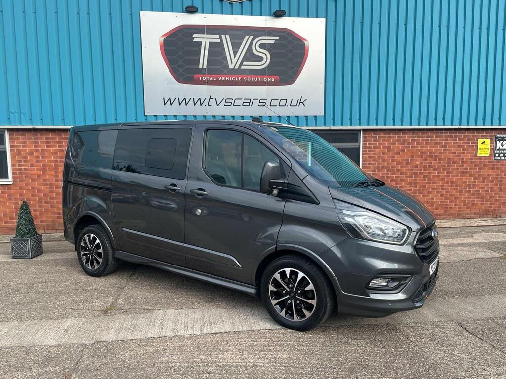 Ford Transit Custom Combi Van 2.0 320 Ecoblue Sport Crew Van L1 H YS72HZV Grey #4