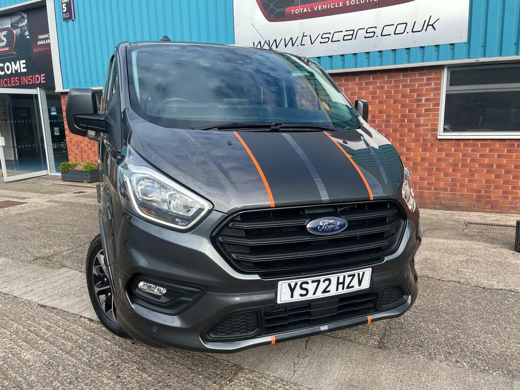 Ford Transit Custom Combi Van 2.0 320 Ecoblue Sport Crew Van L1 H YS72HZV Grey #3