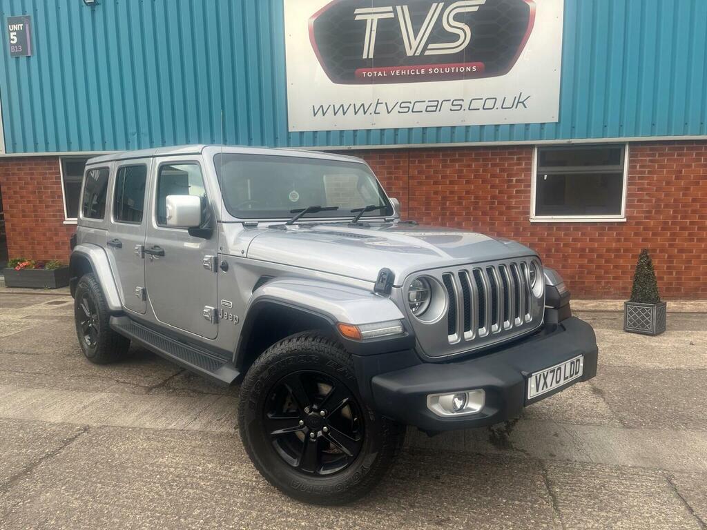 Jeep Wrangler Suv 2.0 Gme Overland 4Wd Euro 6 Ss 20 VX70LDD Silver #2