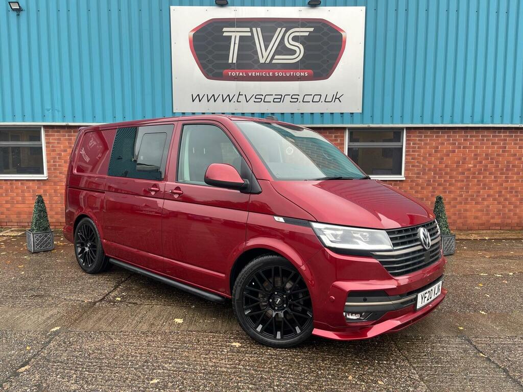 Volkswagen Transporter Combi Van 2.0 Tdi T32 Highline Kombi Dsg Fwd Swb E Red