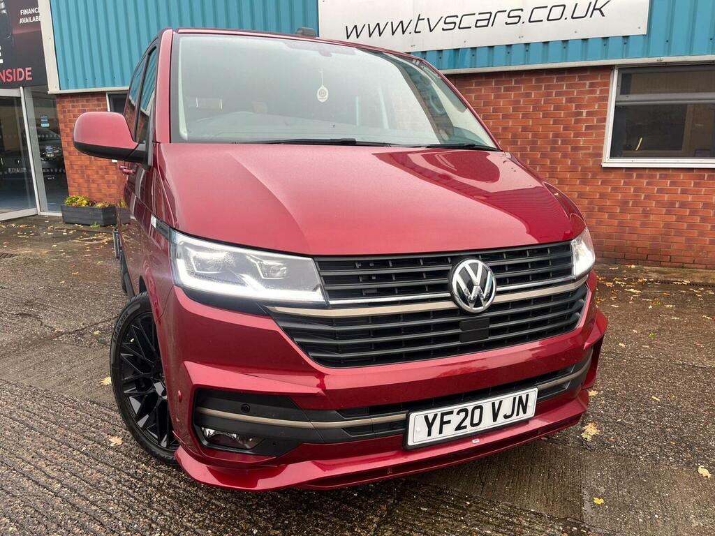 Volkswagen Transporter Combi Van 2.0 Tdi T32 Highline Kombi Dsg Fwd Swb E YF20VJN Red #3