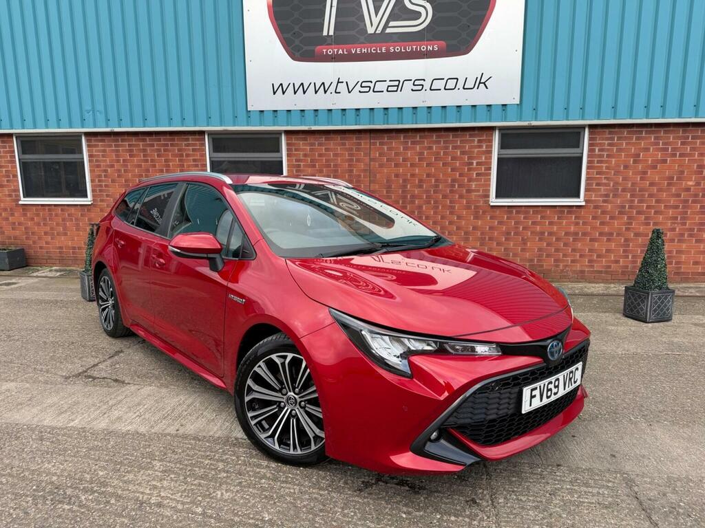 Toyota Corolla Estate 2.0 Vvt-h Design Touring Sports Cvt Euro 6 FV69VRC Red #2