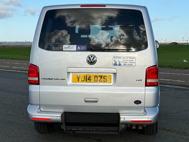 Volkswagen Transporter Shuttle 2014 Wheelchair Accessible Vehicle 2.0 Td T30 Se Silver #6