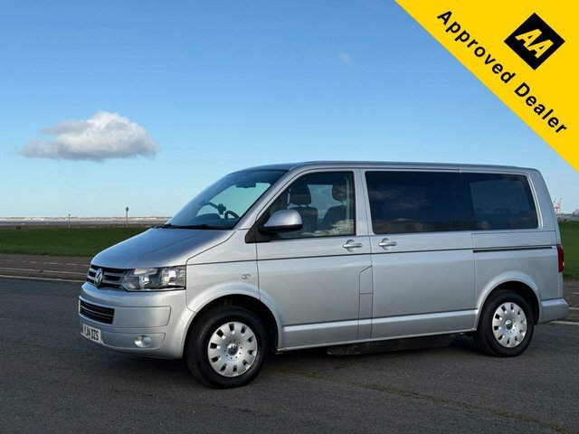 Volkswagen Transporter Shuttle 2014 Wheelchair Accessible Vehicle 2.0 Td T30 Se Silver #3