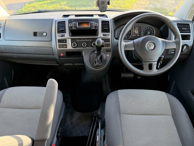 Volkswagen Transporter Shuttle 2014 Wheelchair Accessible Vehicle 2.0 Td T30 Se Silver #5