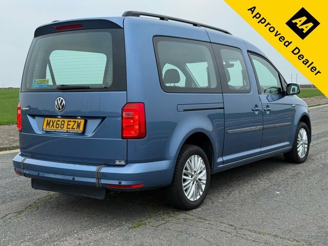 Volkswagen Caddy Maxi Life 2018 Wheelchair Accessible Vehicle 2.0 C20 Life Td Blue #6
