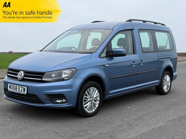 Volkswagen Caddy Maxi Life 2018 Wheelchair Accessible Vehicle 2.0 C20 Life Td Blue