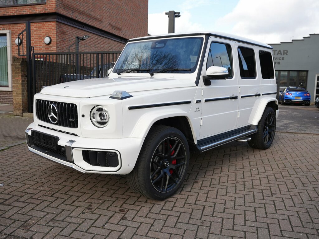 Mercedes-Benz G Class 4.0 G63 V8 Biturbo Mhev Amg Manufaktur Edition Suv White #2