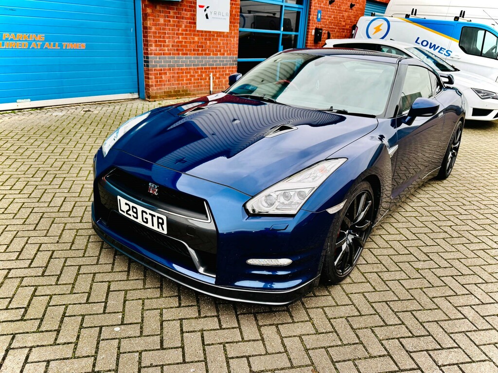Nissan GT-R V6 Blue #4