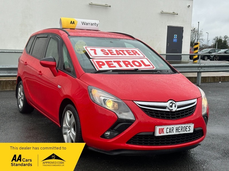 Vauxhall Zafira Exclusiv 1.4 Trubo Red #6