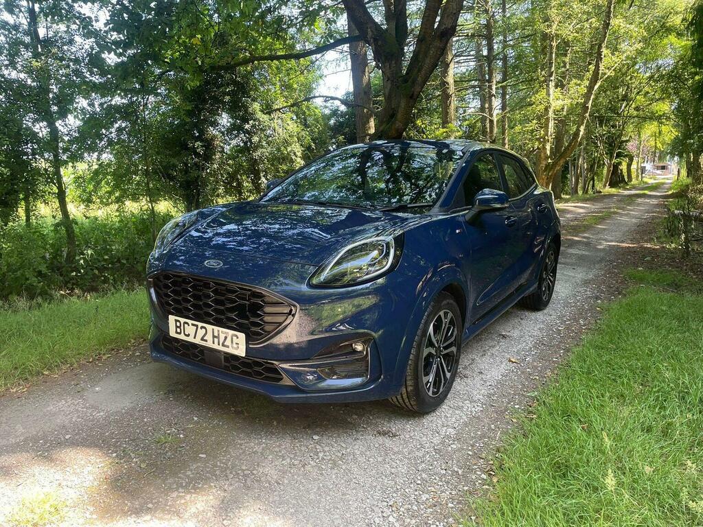 Ford Puma Suv 1.0T Ecoboost Mhev St-line Euro 6 Ss 2 BC72HZG Blue #3