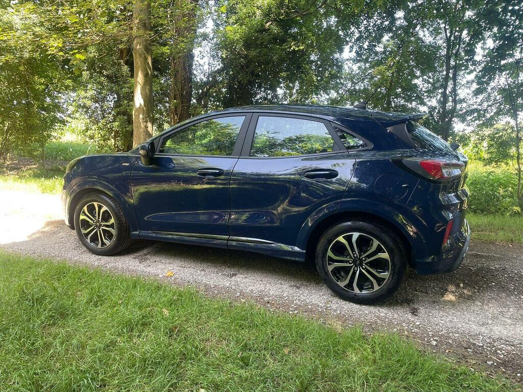 Ford Puma Suv 1.0T Ecoboost Mhev St-line Euro 6 Ss 2 BC72HZG Blue #6