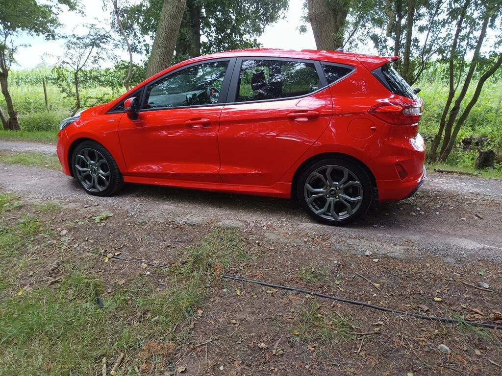 Ford Fiesta Hatchback 1.0T Ecoboost St-line Euro 6 Ss SJ19TDM Red #6
