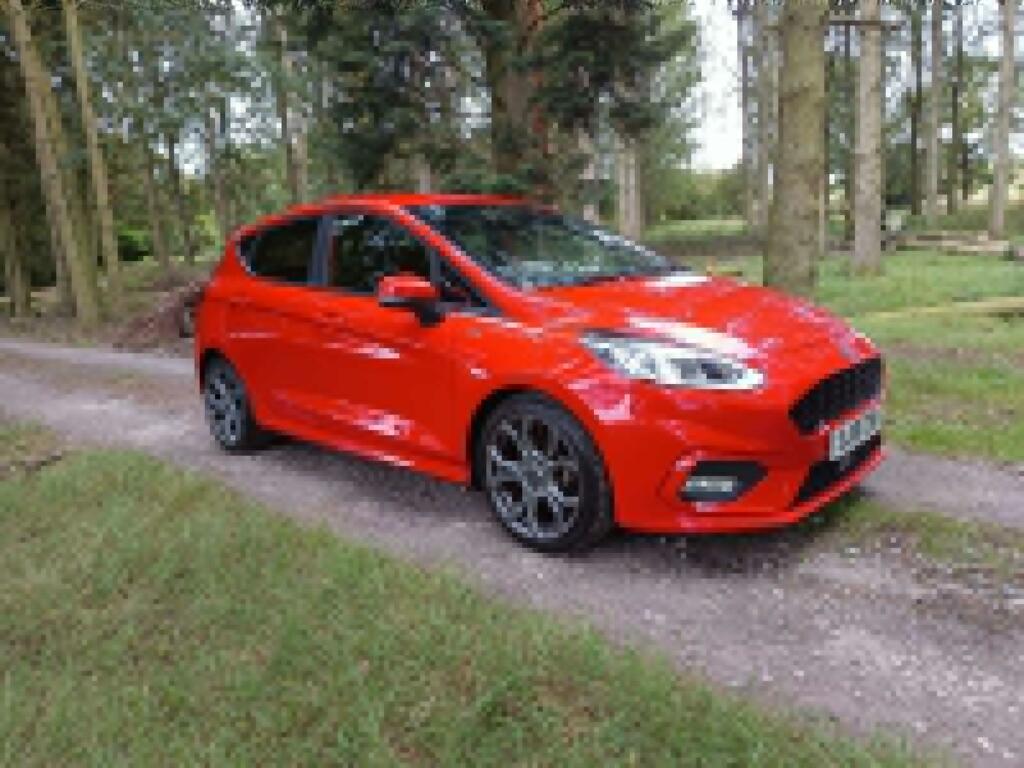 Ford Fiesta Hatchback 1.0T Ecoboost St-line Euro 6 Ss Red
