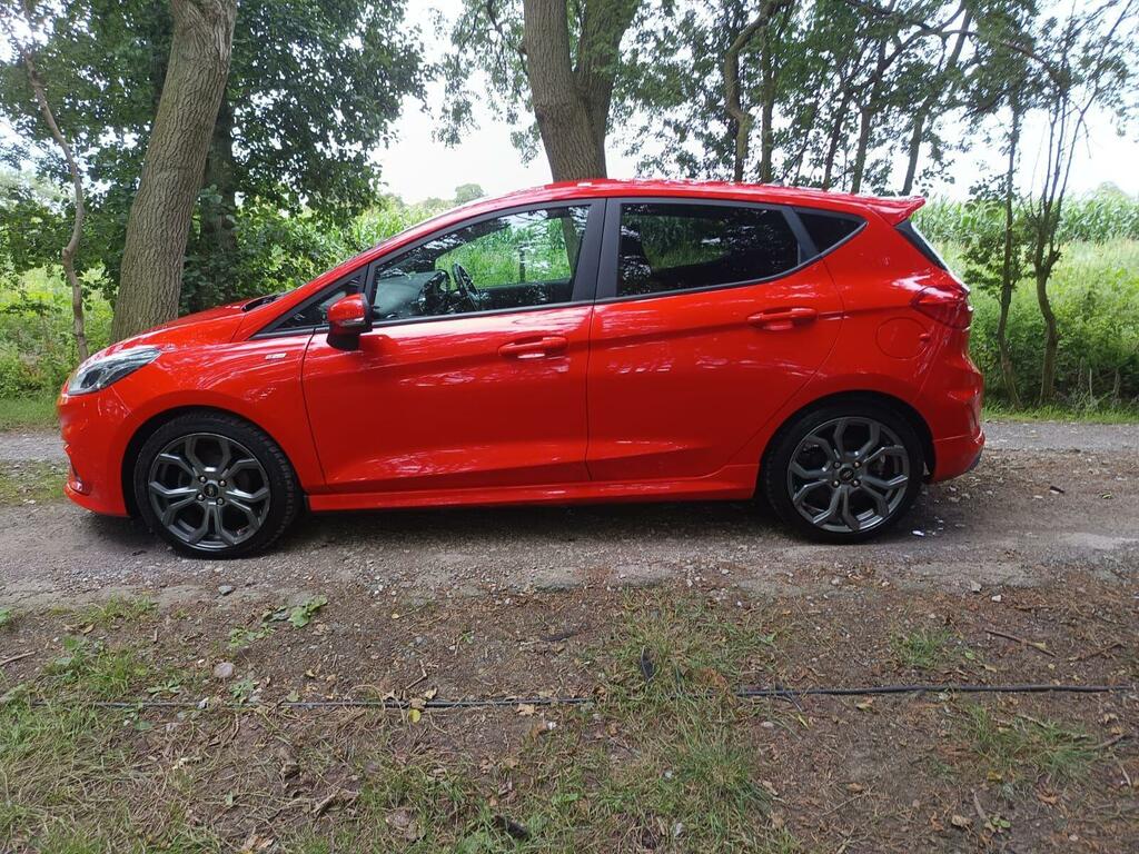 Ford Fiesta Hatchback 1.0T Ecoboost St-line Euro 6 Ss SJ19TDM Red #5