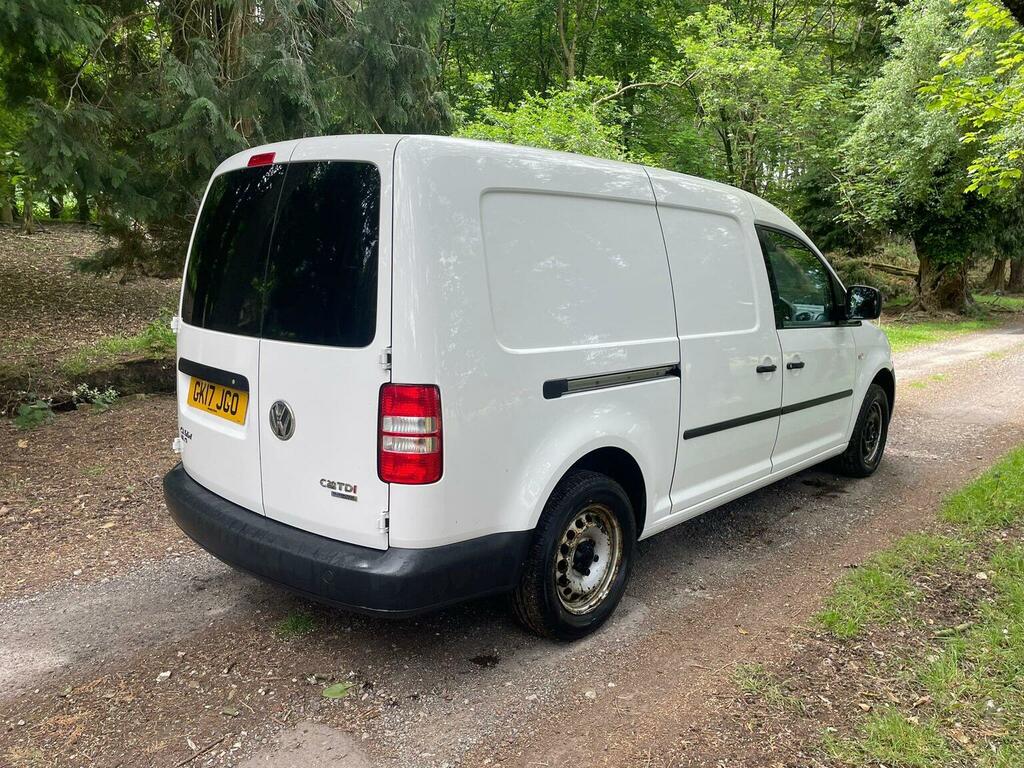 Volkswagen Caddy Maxi Panel Van 1.6 Tdi Bluemotion Tech C20 Maxi Startli GK17JGO White #4