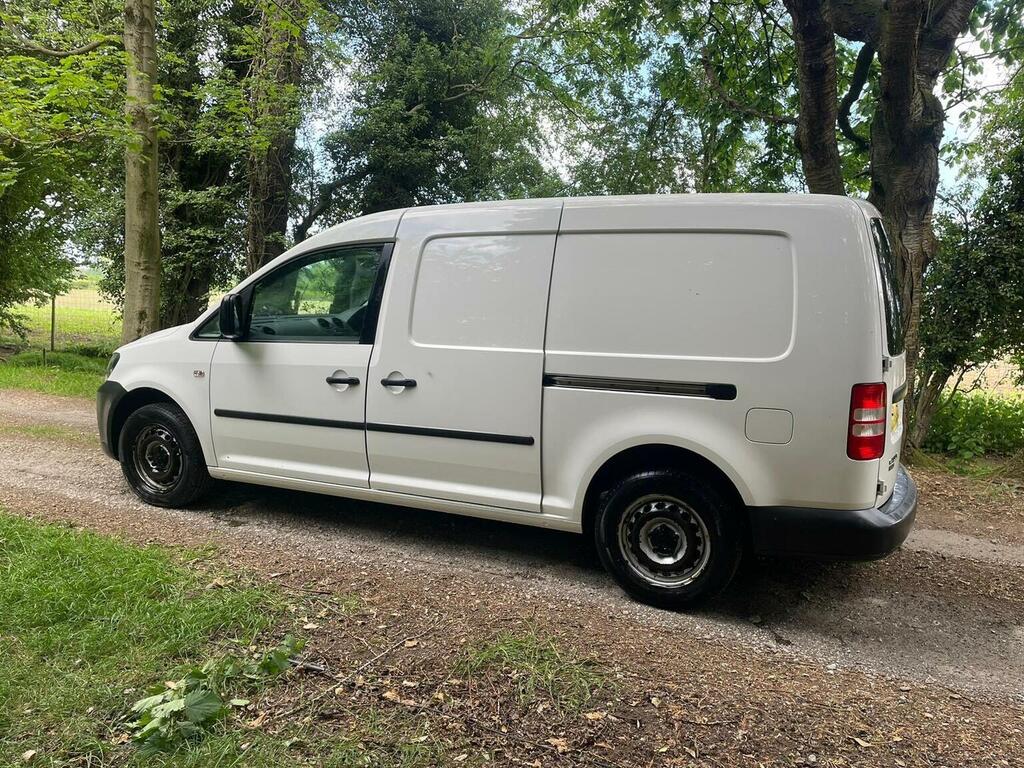 Volkswagen Caddy Maxi Panel Van 1.6 Tdi Bluemotion Tech C20 Maxi Startli GK17JGO White #6