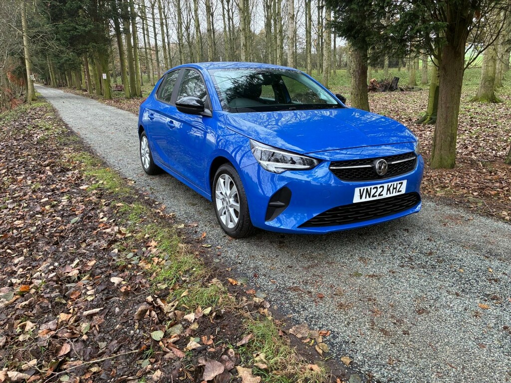 Vauxhall Corsa Hatchback 1.2 Se Edition Euro 6 202222 Blue