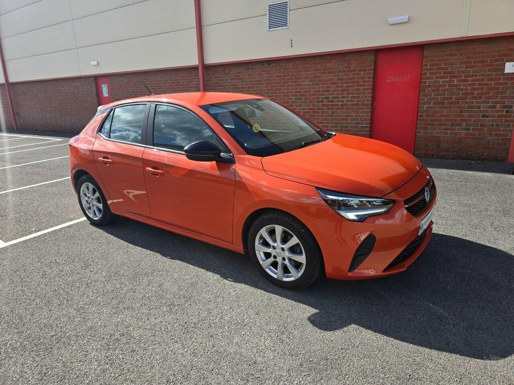Vauxhall Corsa Hatchback SY71WGD Orange #2