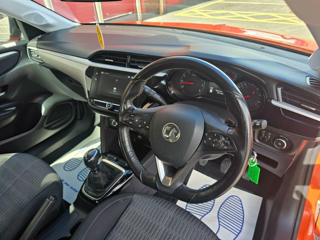 Vauxhall Corsa Hatchback SY71WGD Orange #3