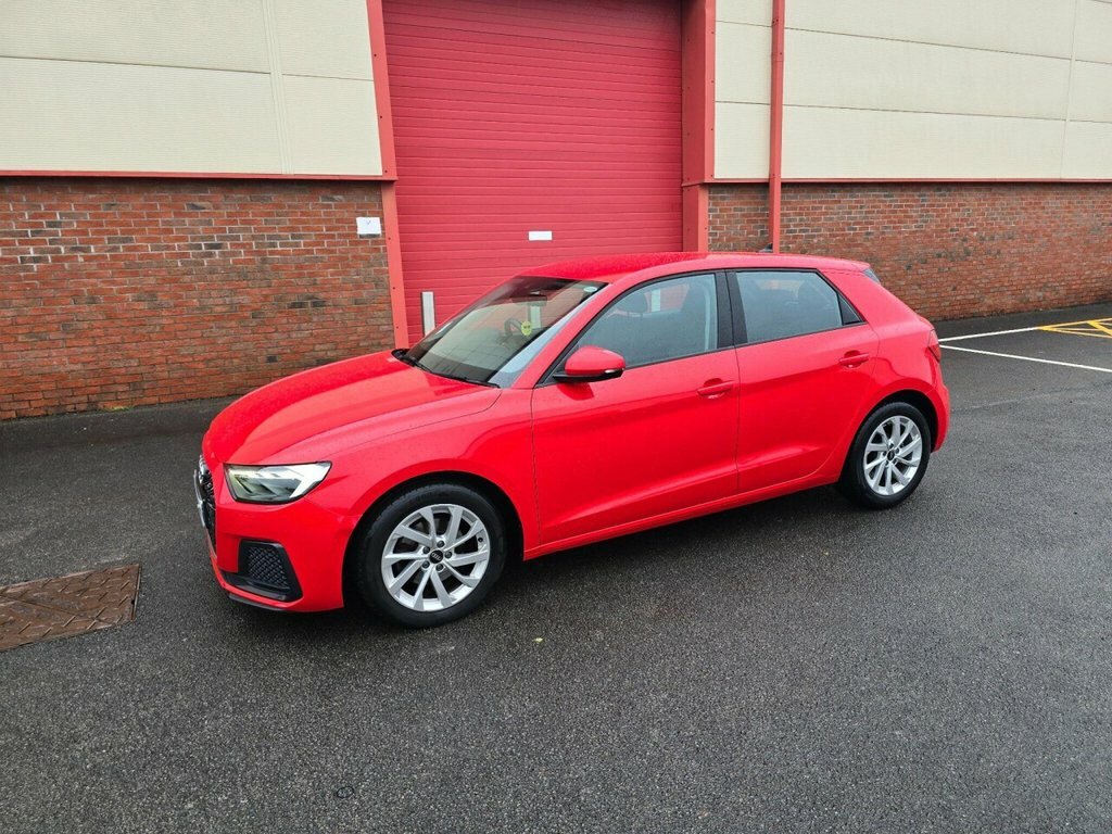Audi A1 Hatchback SB22OLH Red #4