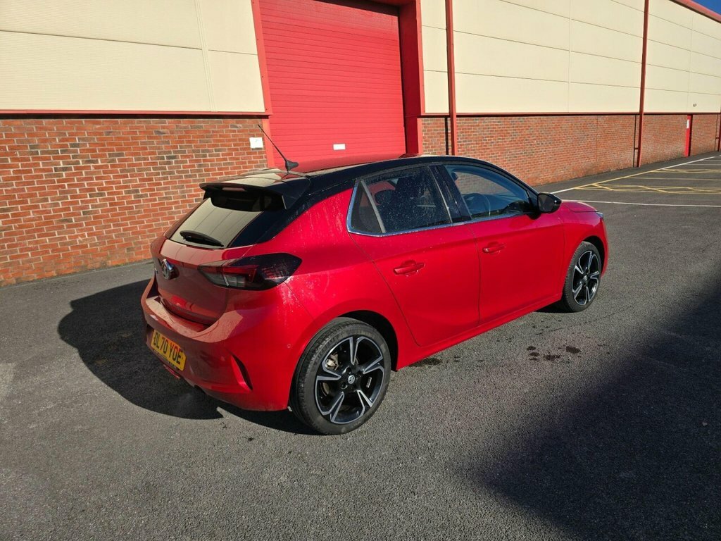 Vauxhall Corsa Hatchback DL70YOE Red #2