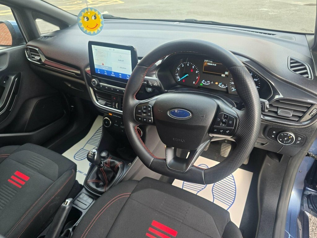 Ford Fiesta Hatchback ML72LKY Blue #3