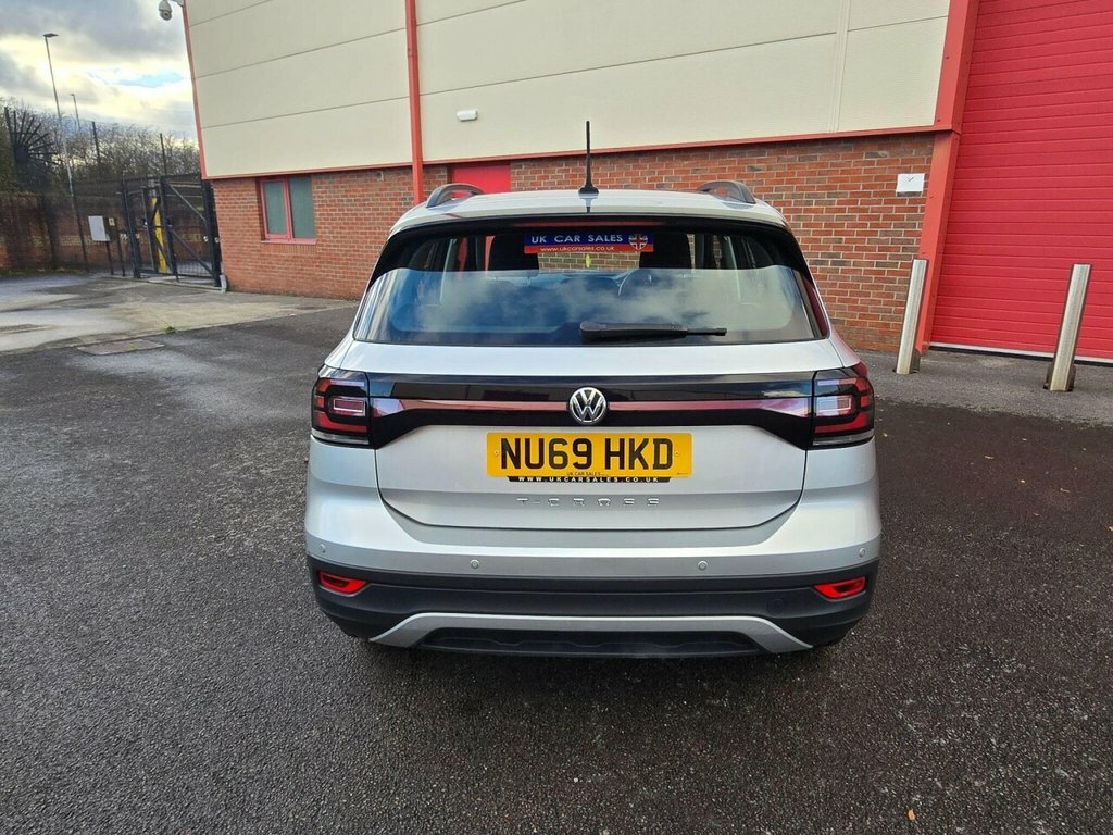 Volkswagen T-Cross Se Tsi NU69HKD Silver #4