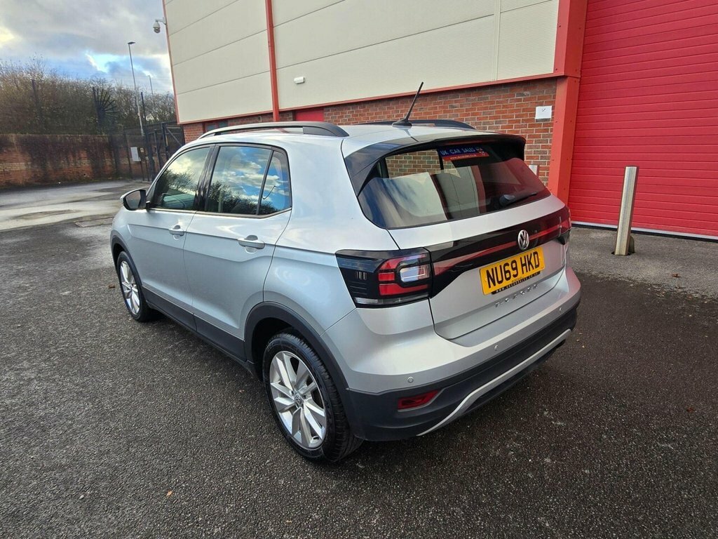 Volkswagen T-Cross Se Tsi NU69HKD Silver #5