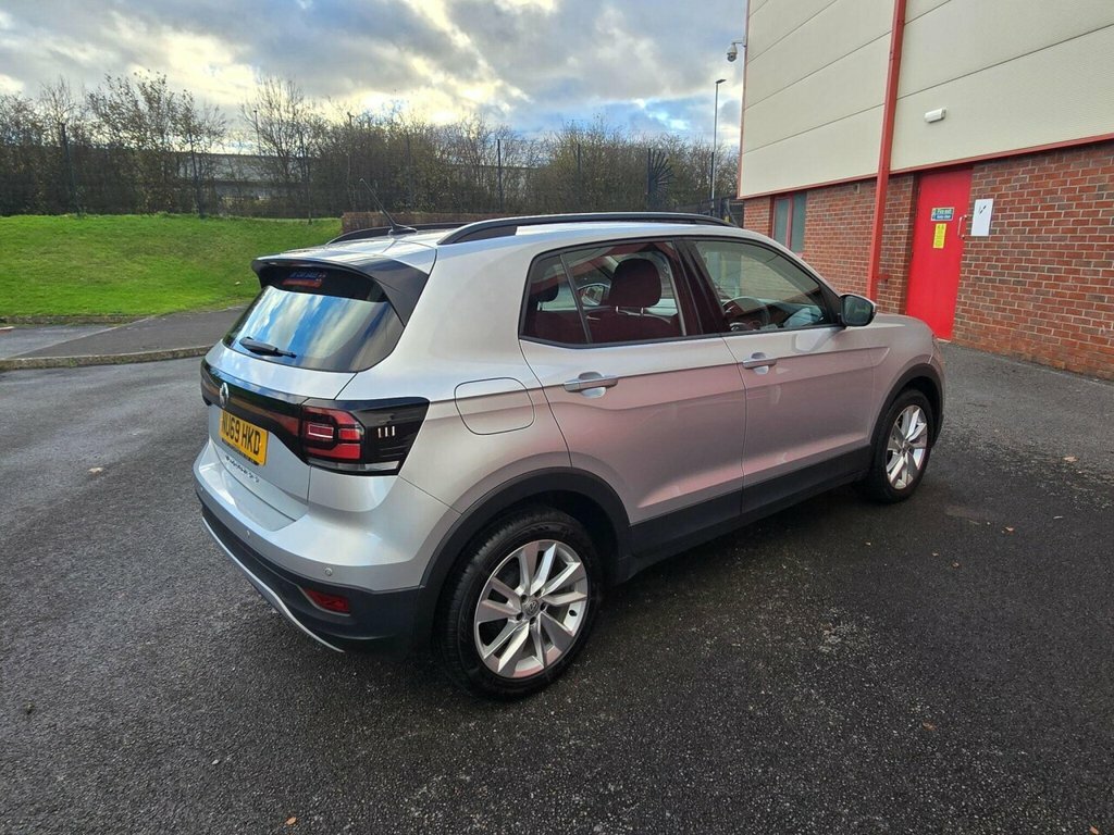 Volkswagen T-Cross Se Tsi NU69HKD Silver #2