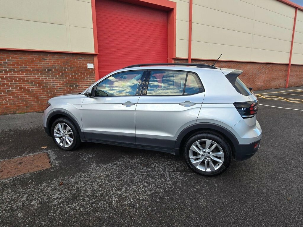 Volkswagen T-Cross Se Tsi NU69HKD Silver #3