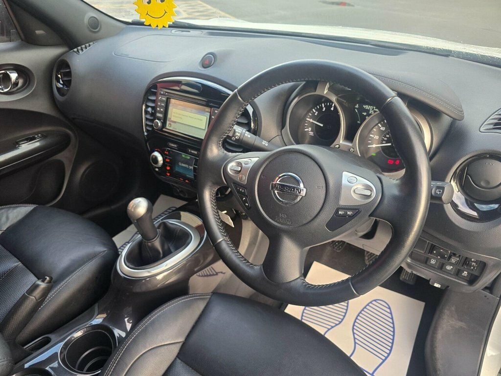 Nissan Juke Suv BG19YUE White #3