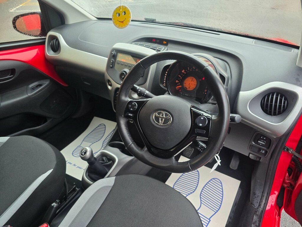 Toyota Aygo Hatchback AP15ORA Red #3