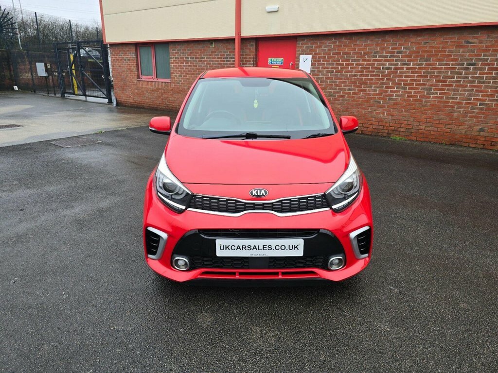 Kia Picanto Hatchback LJ18WWZ Red #4