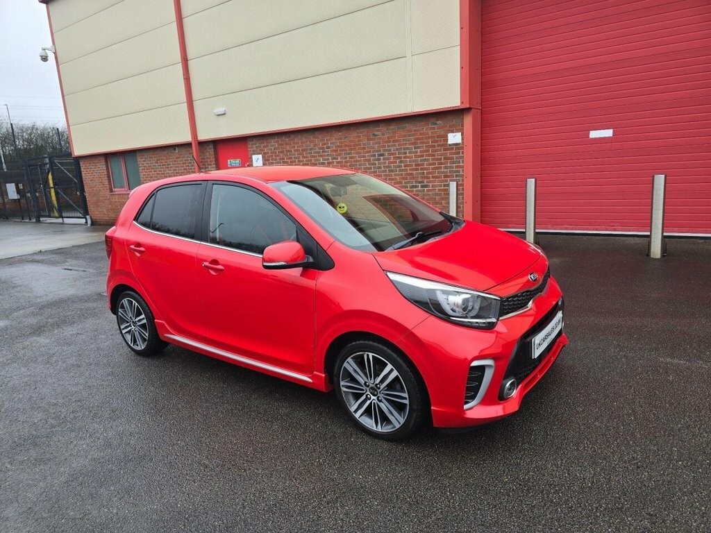 Kia Picanto Hatchback LJ18WWZ Red #6
