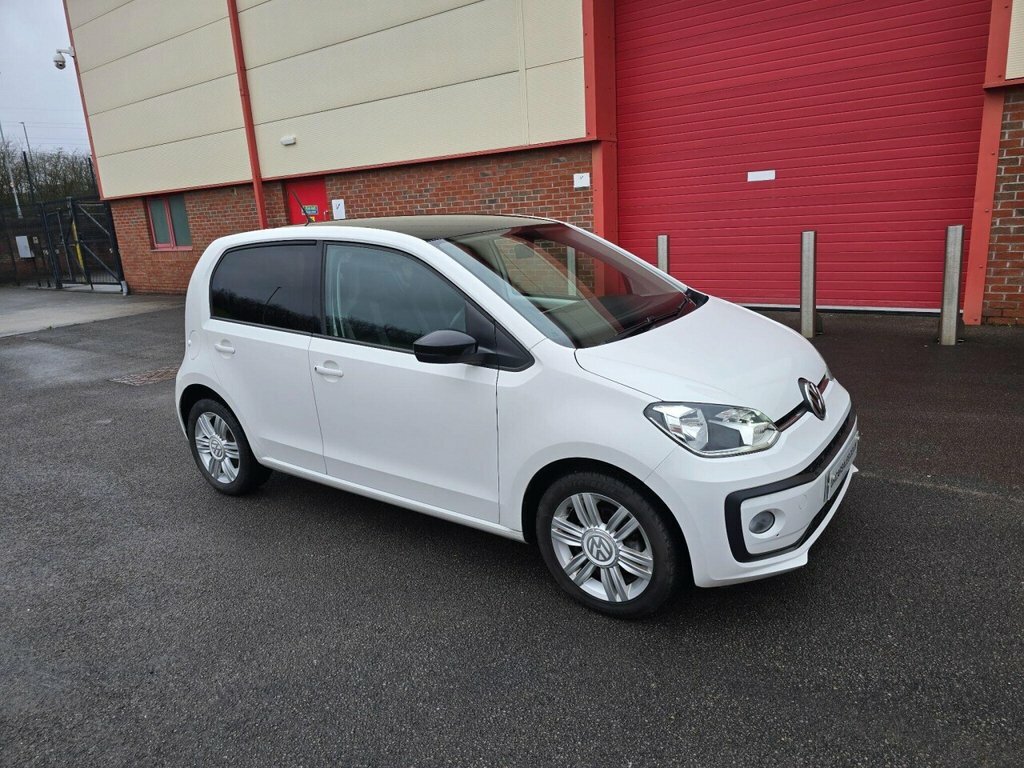 Volkswagen Up Hatchback NU66CCD White #6