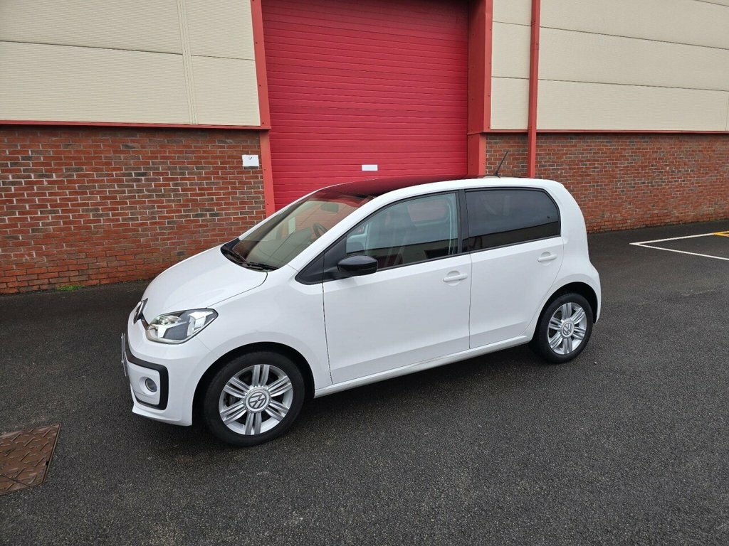 Volkswagen Up Hatchback NU66CCD White #5